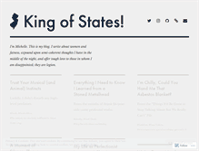 Tablet Screenshot of kingofstates.com